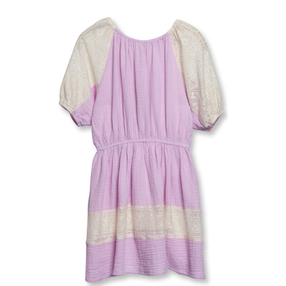 Chiara Woven Puff Sleeve Dress